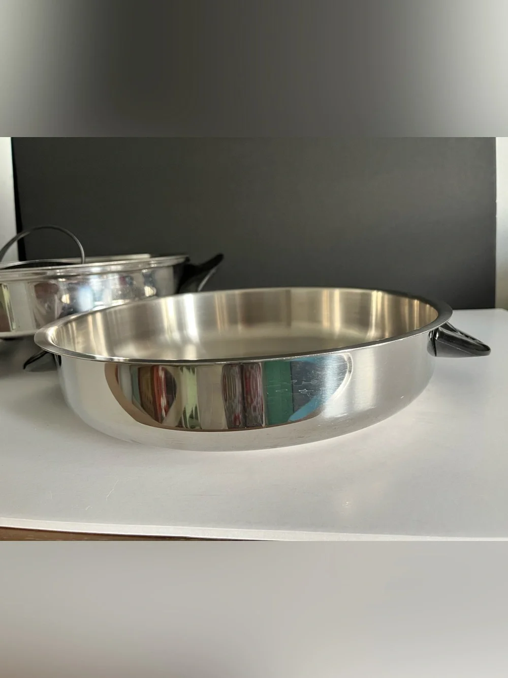 SaladMaster 12” Electric Skillet SA012OCU T304-T316L Surgical Stainless Steel